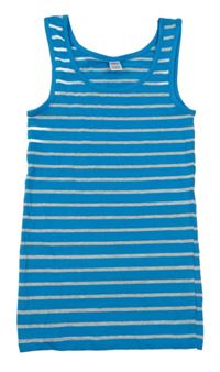 Modro-šedé pruhované tílko Yigga