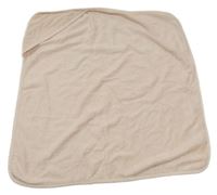 Pudrová froté zavinovací osuška s kapucí George