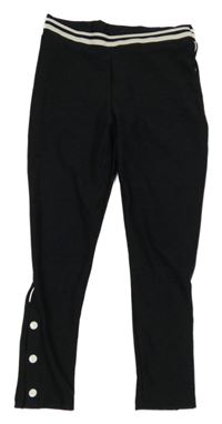 Černé melírované sportovní legíny Next