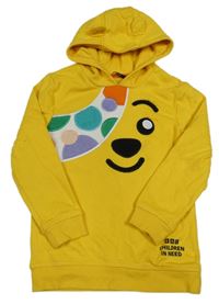 Žlutá mikina s Pudseym a kapucí George