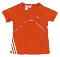 Červené sportovní tričko zn. Adidas