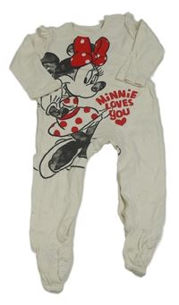 Bílý overal s Minnie George 