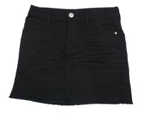 Černá riflová sukně H&M
