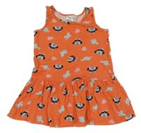 Korálová šatová tunika s Minnie Disney 