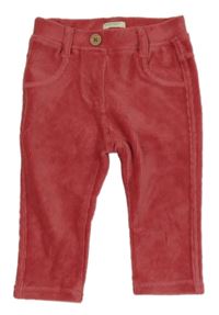 Jahodové žebrované tregíny Benetton