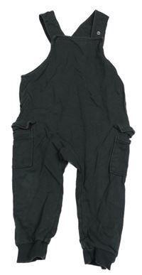 Černošedé cargo laclové tepláky H&M