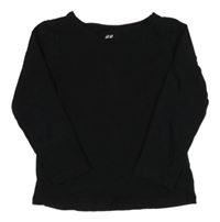 Černé triko H&M