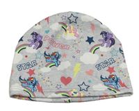 Šedá melírovaná čepice s My Little Pony H&M