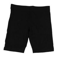 Černé elastické kraťasy Primark