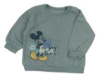 Zelenošedá mikina s Mickeym zn. George