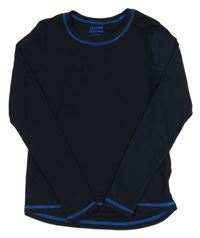 Tmavomodré spodní triko Tchibo