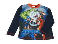Tmavomodro-barevné triko s Avengers Marvel