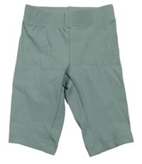 Khaki žebrované UV kraťasy H&M