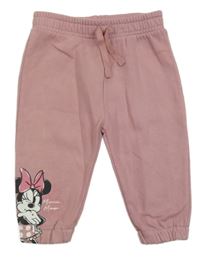 Starorůžové tepláky s Minnie Primark