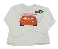 Bílé triko s Cars Zara
