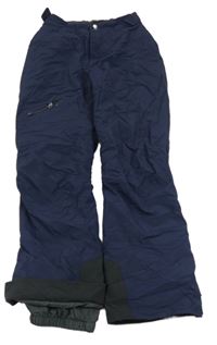 Tmavomodré funkční oteplovačky 