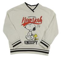 Bílá mikina se Snoopym C&A