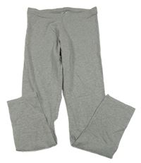 Šedé melírované legíny F&F