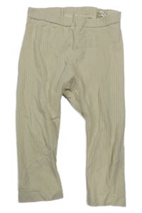 Smetanové žebrované legíny H&M
