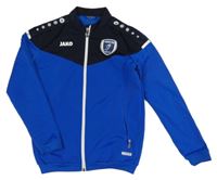 Tmavomodro-modrá propínací thermo mikina Jako 