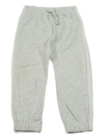 Světlešedo-bílé tepláky s pruhy Matalan