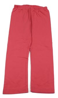 Růžové legíny s nápisem 