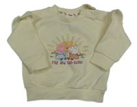 Smetanová mikina s Peppou a Zuzkou Primark