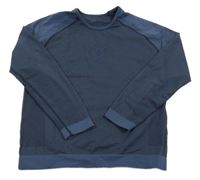 Tmavomodré funkční triko 