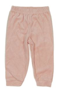 Světlerůžové sametové tepláky C&A