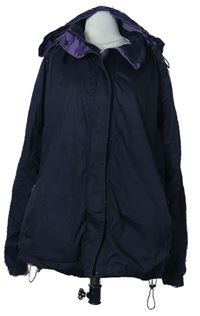 Dámská tmavomodrá šusťáková funkční jarní bunda s kapucí Peter Storm
