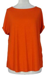 Dámské oranžové tričko TU 
