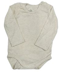 Světlebéžové melírované body Topomini