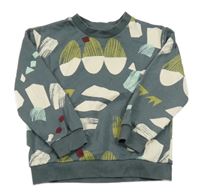 Šedá vzorovaná mikina H&M