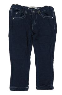 Tmavomodré tregíny riflového vzhledu