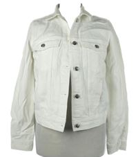 Dámská bílá riflová bunda H&M