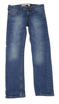 Modré skinny rifle Levi´s