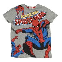 Šedé tričko se Spider-manem Marvel 