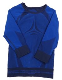 Tmavomodré funkční triko se vzorem Lupilu