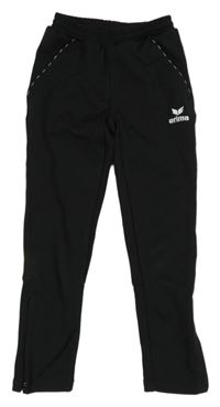 Černé sportovní tepláky s logem erima