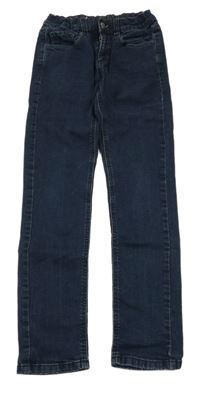 Tmavomodré slim rifle S.Oliver