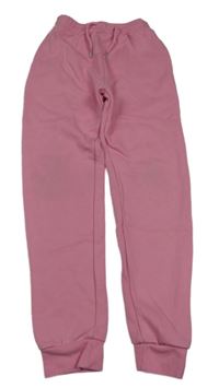 Růžové tepláky Fluid