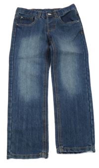 Tmavomodré rifle ošoupaného vzhledu Dopodopo