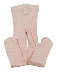 Světlerůžové punčocháče H&M