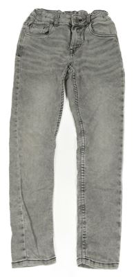 Šedé teplákové slim rifle C&A