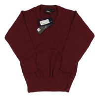 Nové - Vínový svetr Jumper 