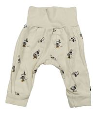 Smetanové turecké tepláky s Minnie H&M