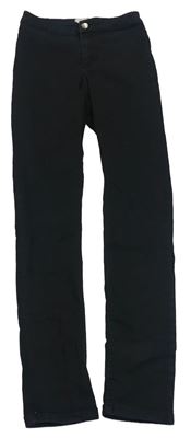 Černé skinny high rise rifle New Look