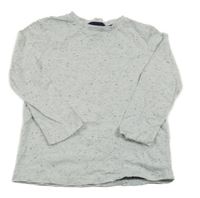 Světlešedé melírované triko F&F