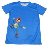 Modrý dres s obrázkem