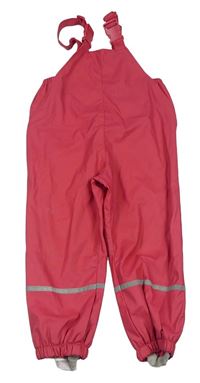 Růžové nepromokavé laclové kalhoty X-mail 